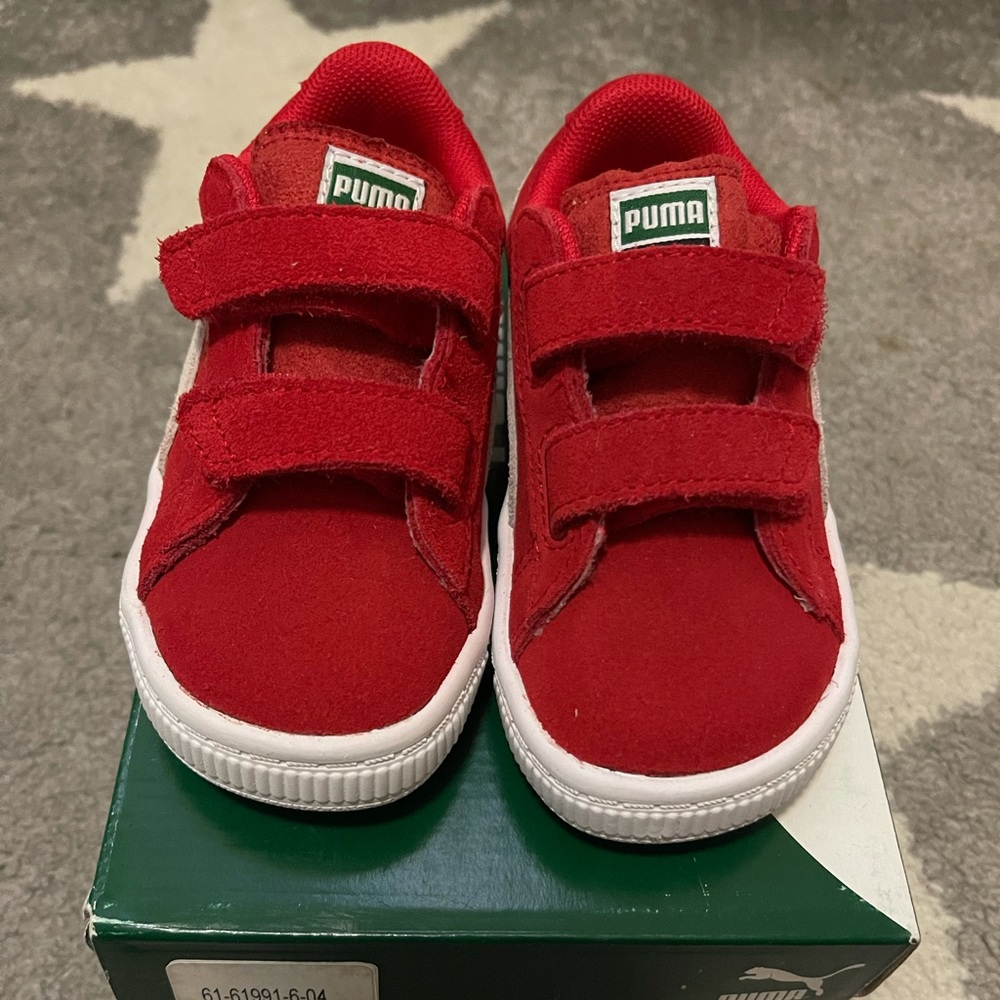 PUMA Classic Suede Sneaker (Toddler)